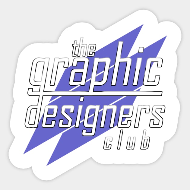 The Graphic Designers Club Sticker by UncleJon